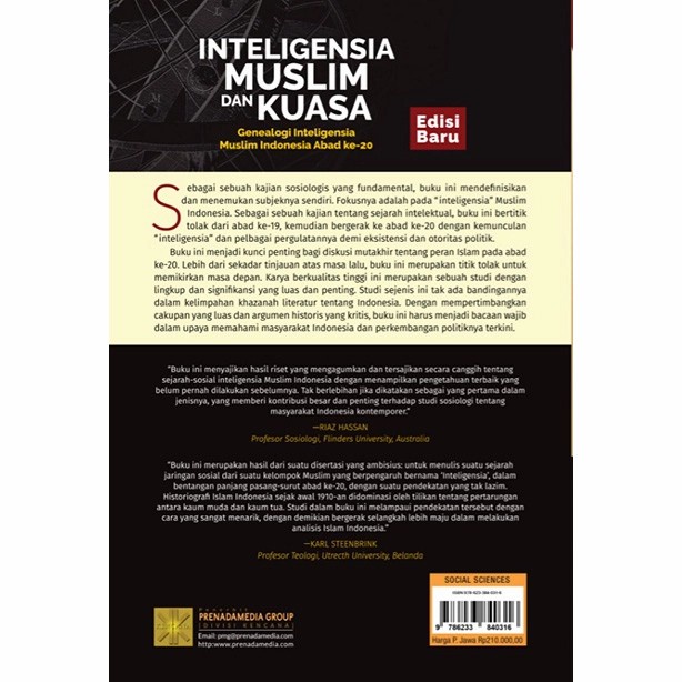 HOT SALE INTELIGENSIA MUSLIM DAN KUASA TERMURAH