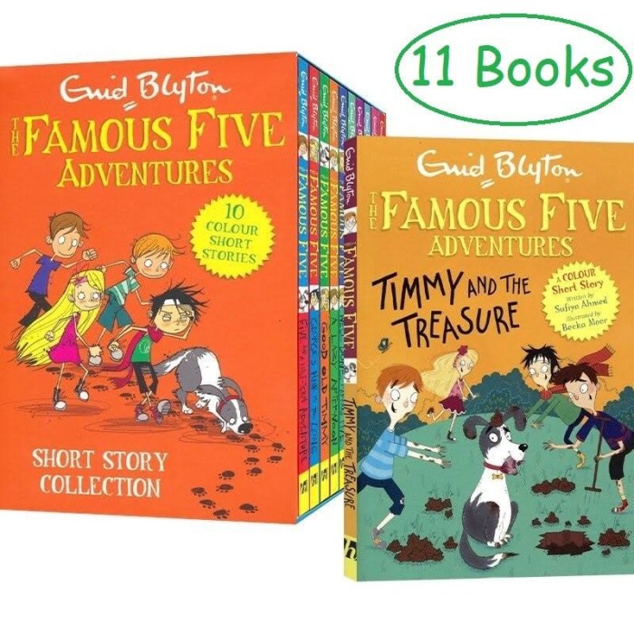 PROMO ENID BLYTON THE FAMOUS FIVE BOOK SET TERBARU