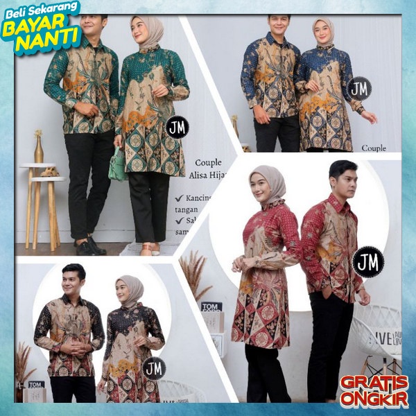 Seragam Baju Tunik Kopelan Pesta Kondangan Kopel Couple Keluarga Murah Thunik Dan Kemeja Terbaru Baj
