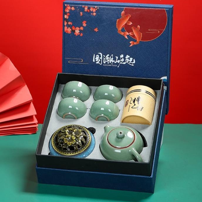 

New Chinese Tea Set Tempat Dupa Incense Burner Teko Ritual Teh China Murah Berkualitas