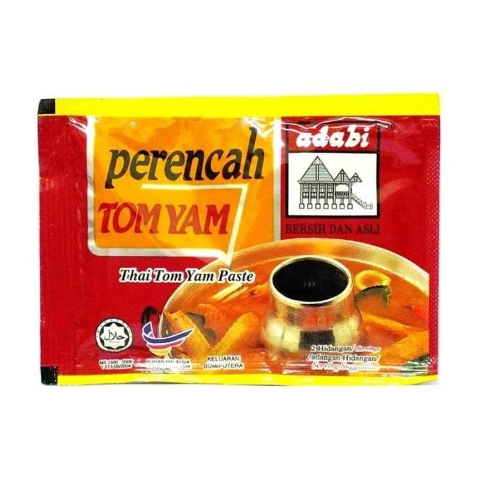 

+++++] Adabi Perencah Tom Yam Pasta bumbu sup tomyam sachet 40gr