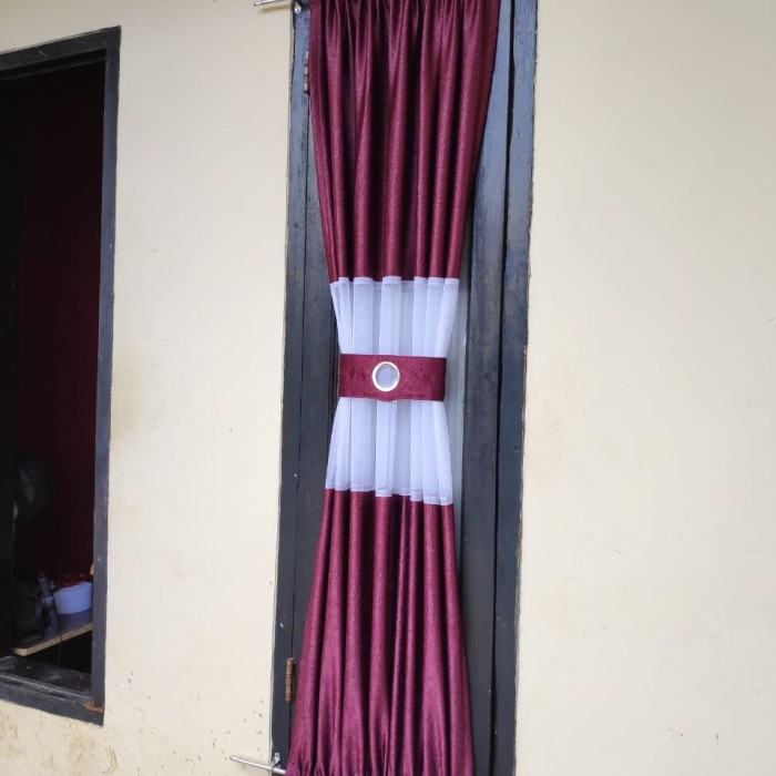 gorden kupu- kupu minimalis,murah, mewah