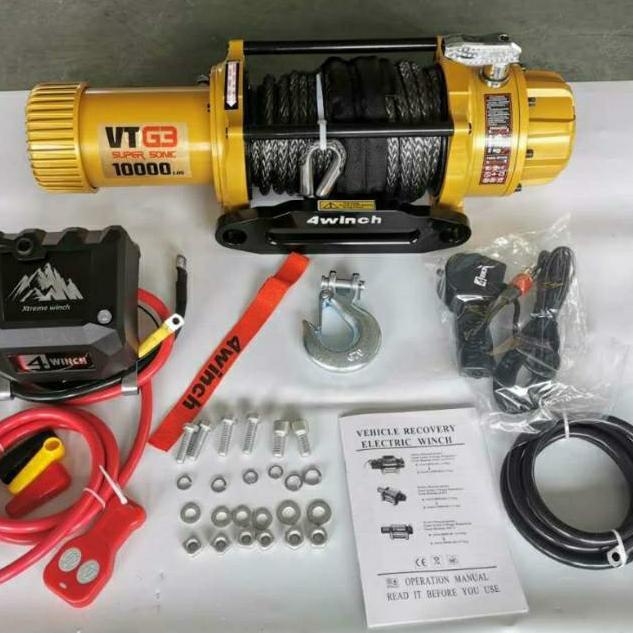 Winch 4Winch 10000Lbs 4Winch Supersonic 4Winch Super Sonic Plasma