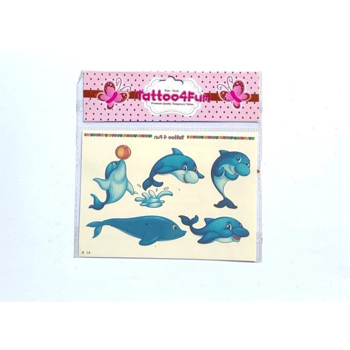 

:=:=:=:=] SALE Non Toxic Temporary Tattoo Tato Badan Anak Mainan Murah Grosir