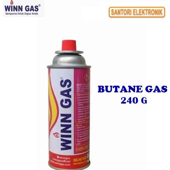 ] tabung gas portable WINN GAS 240g WINN GAS gas kaleng portable