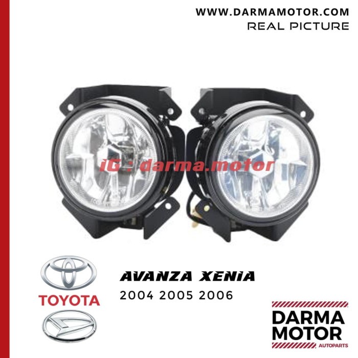 LAMPU KABUT FOGLAMP AVANZA XENIA 2004 2005 2006 murmer