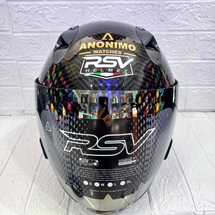 Helm Rsv Sv300 Carbon Paket Ganteng