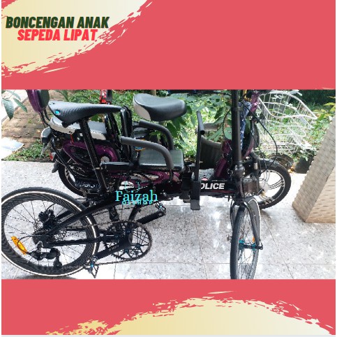 ' kursi boncengan sepeda lipat anak depan belakang sepeda mtb gunung