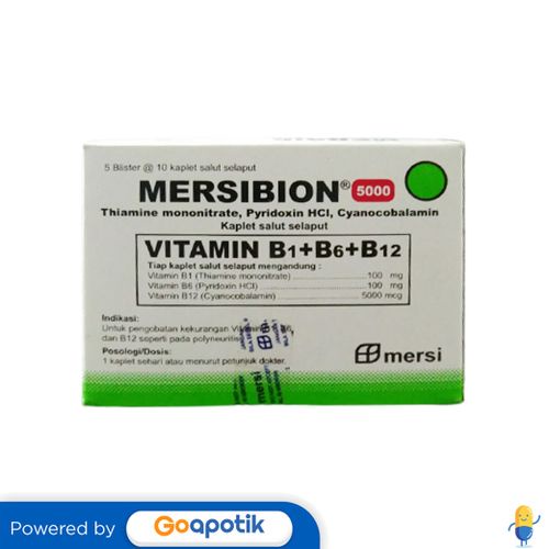 MERSIBION 5000 BOX 50 KAPLET