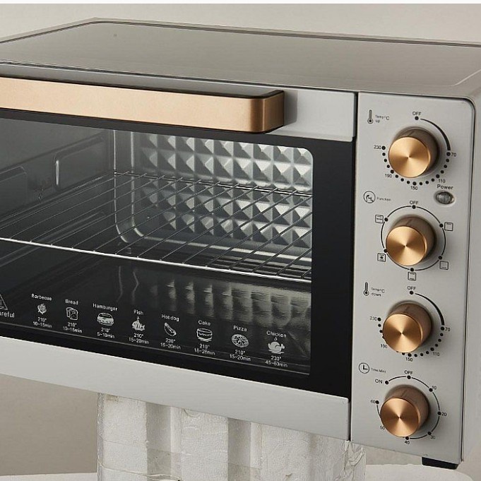 Oven Listrik Low Watt Oven Kompor Pemanggang 30 Liter Il-330 Idealife