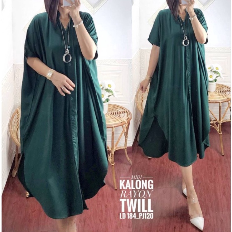 Keluaran Terbaru.. MIDI KALONG // KAFTAN BATWING POLOS// MIDI KALONG PREMIUM// KALONG JUMBO// TUNIK 