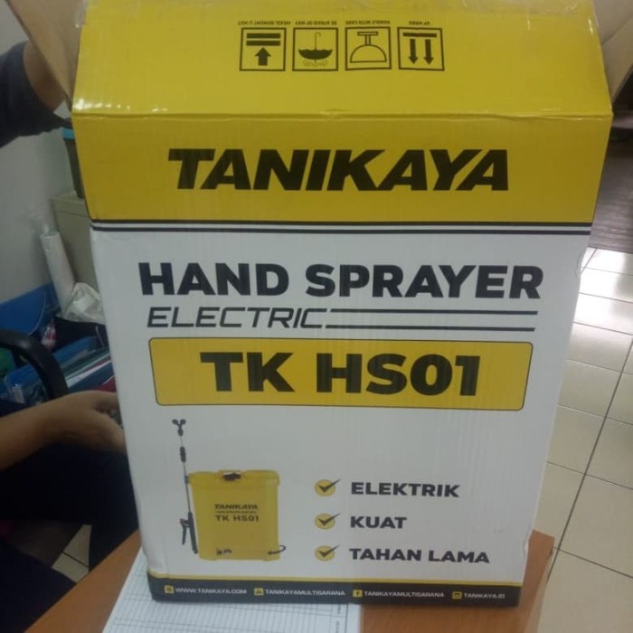 Ready.Tanikaya Elektrik Knapsack Sprayer