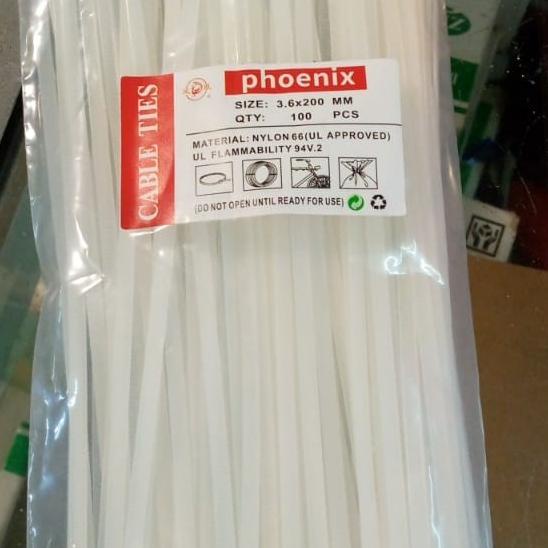 

Open DS] Cable Ties 20cm (putih) tebal 3,6