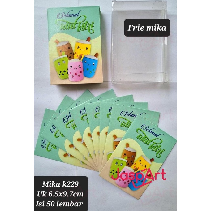 

monggo] AMPLOP LEBARAN HARI RAYA IDUL FITRI MIKA ISI 50 LEMBAR - mik_k_229