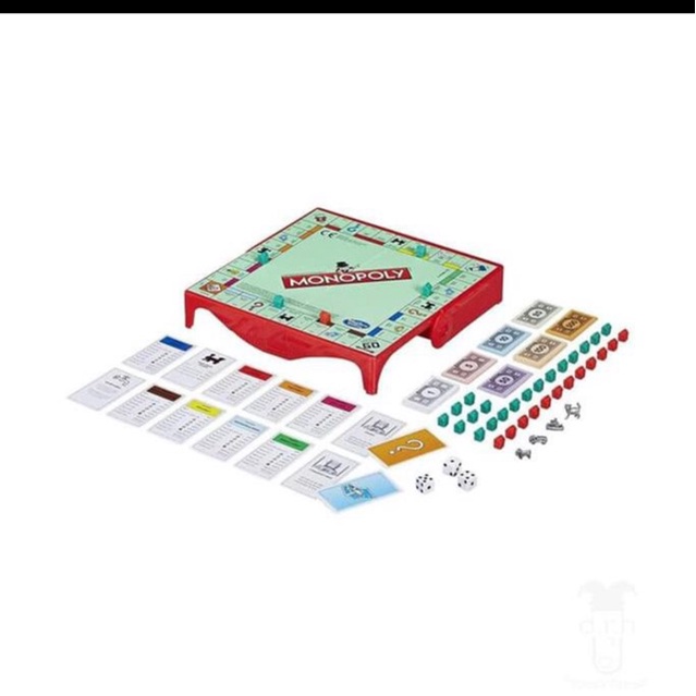 Monopoly Grab & Go Hasbro Game Monopoly Ni