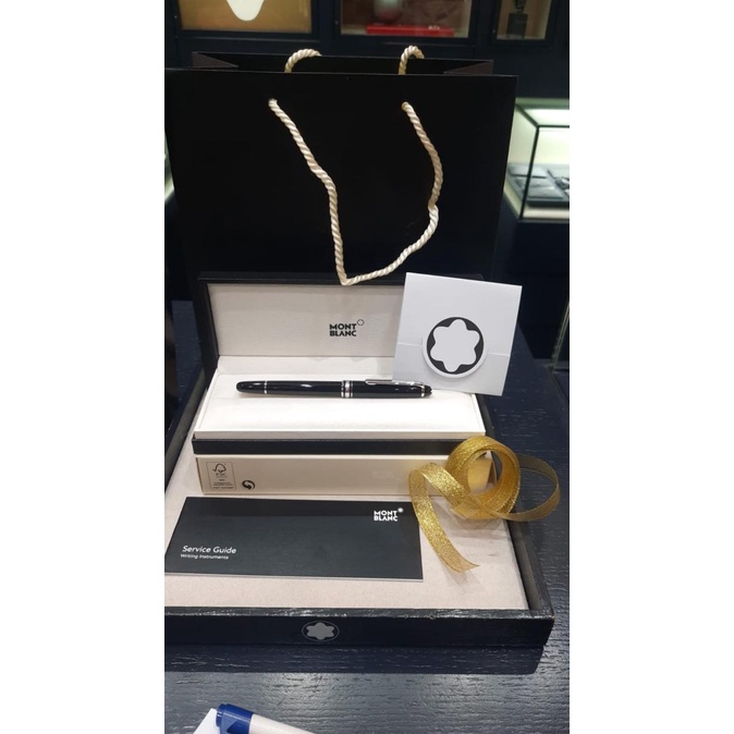 

Ready oke] Pulpen Montblanc Original Tipe P 163 Classique Roller Ball Ident 2865