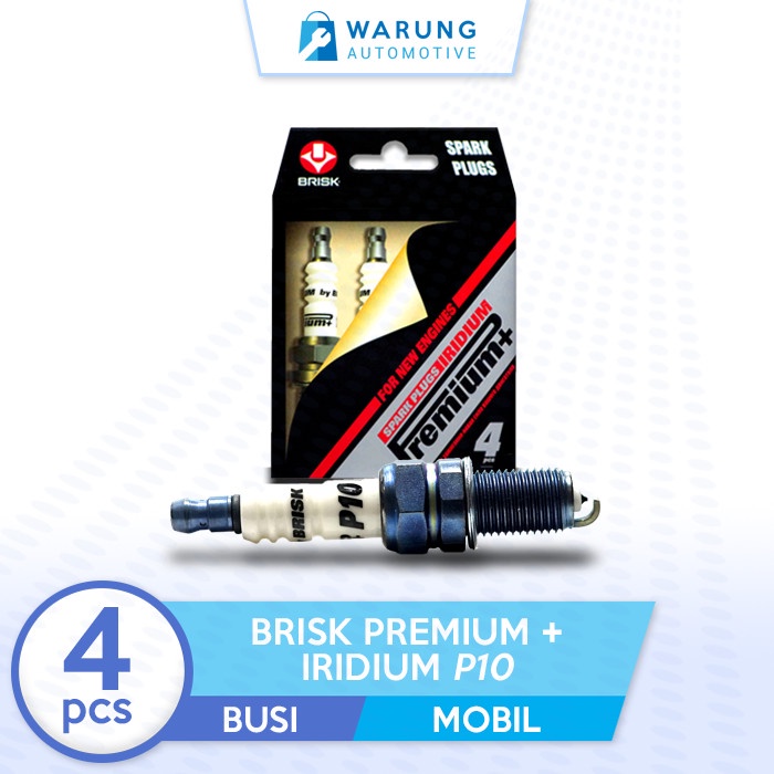Busi Mobil Avanza Ertiga Grand Max Brisk Premium + Iridium P10 Kode It072