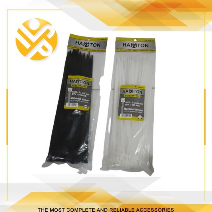 

*****] HASSTON PROHEX Kabel Ties 5 x 300mm / Nylon Cable Ties 30cm
