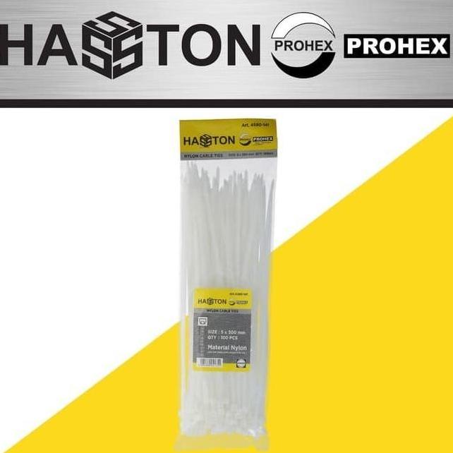 

cusss order] Hasston Prohex Cable Tie 5x250 Putih 4580-131 Kabel Ties Tis