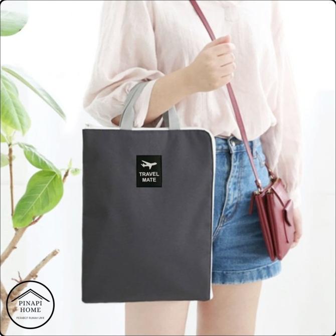 

*:*:*:*:*] Tas Dokumen kain A4 Travel Jinjing Tempat File Map Organizer