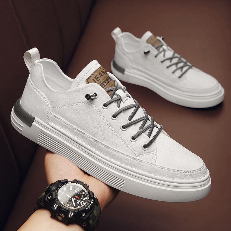 Sepatu Pria Dewasa Terbaru 2023 Keren Buat Gaya Murah Import Sneakers Cowo Sneaker Casual Mewah Puti
