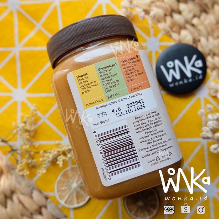 

Laris Airborne - Madu Manuka 500Gr - New Zealand Honey - Antibiotik Alami