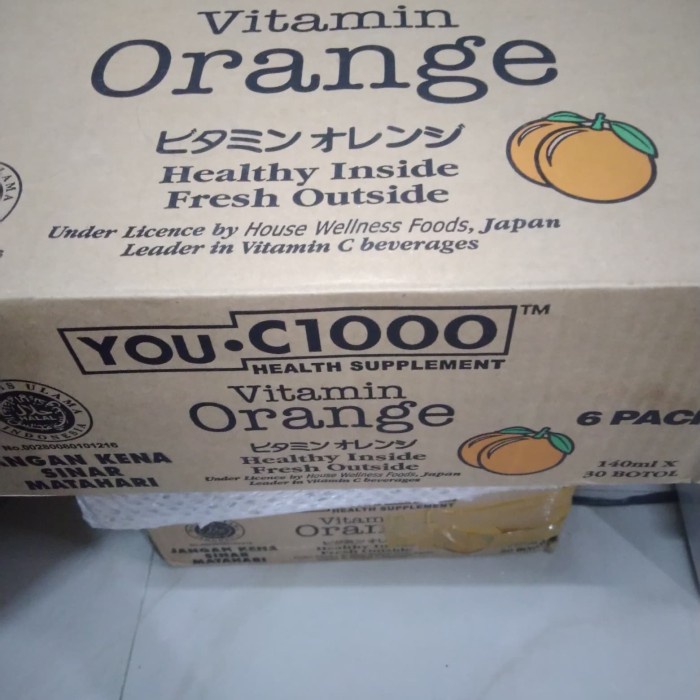 

Laris You C 1000 Orange 1 Dus Botol Kaca