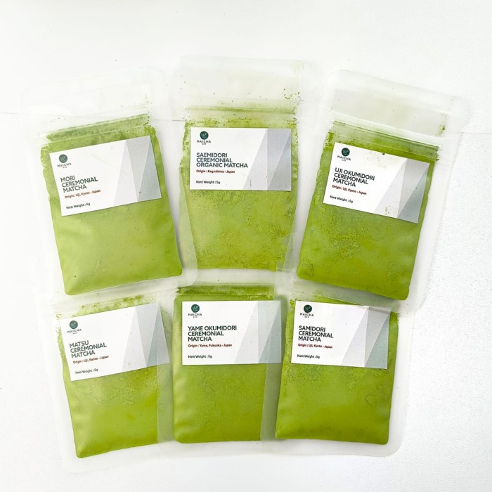 

Laris Sampler Set - Ceremonial Matcha Powder