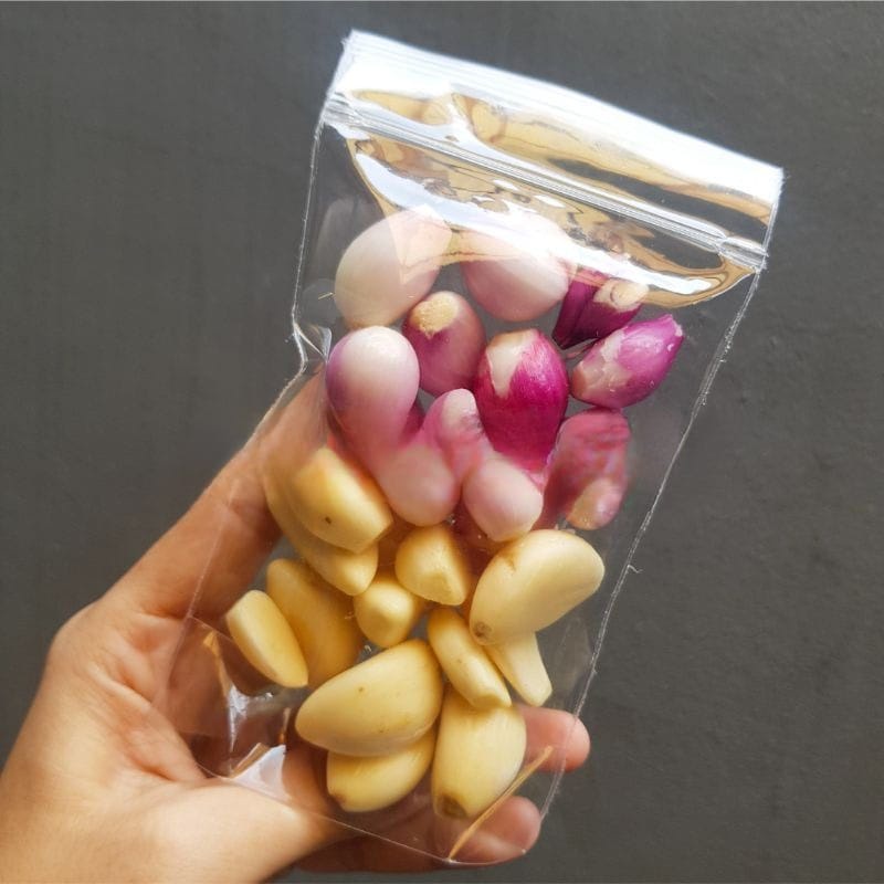 

paket bawang merah dan bawang putih kupas ekonomis