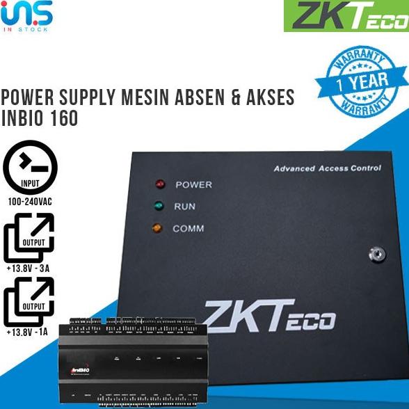 Ready Stock Psu Box Power Supply Inbio Zkteco Untuk Mesin Akses Dan Absen