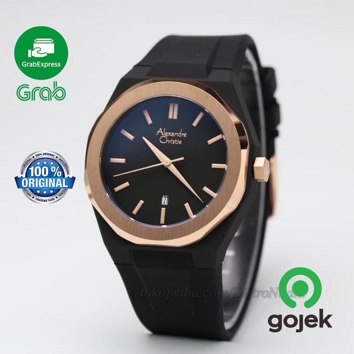 Stock Ready Jam Alexandre Christie Pria / Jam Ac6505Mc Original Baru