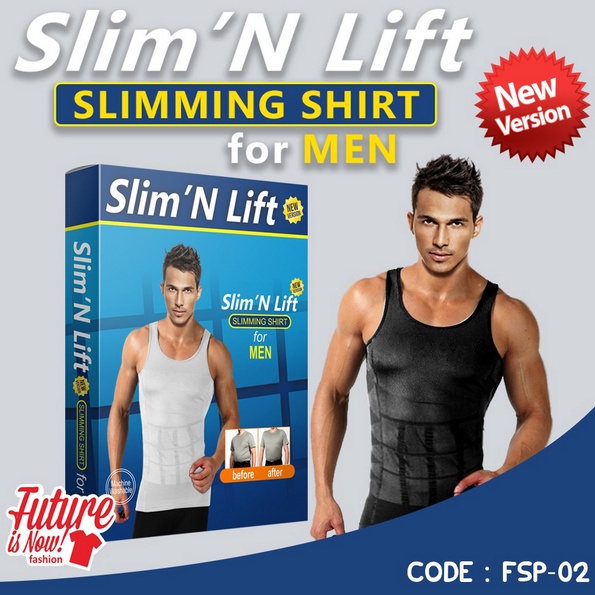 DJBH5150  (BOSS) (DI JUAL TANPA BOX/DUS) SLIM N LIFT FOR MEN / SLIM LIFT BODY SHAPING FOR MEN