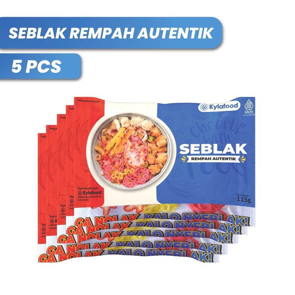 

ZZNX9866 Kylafood Paket isi 5 Seblak Rempah Autentik