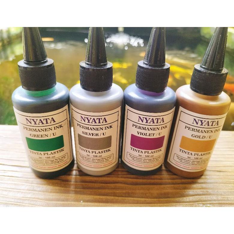 

Big Sale Tinta Setempel Pad/ Manual Permanent ,Media Plastikc ,Isi100Ml, Ready 9 Varian Warna Rvlt65