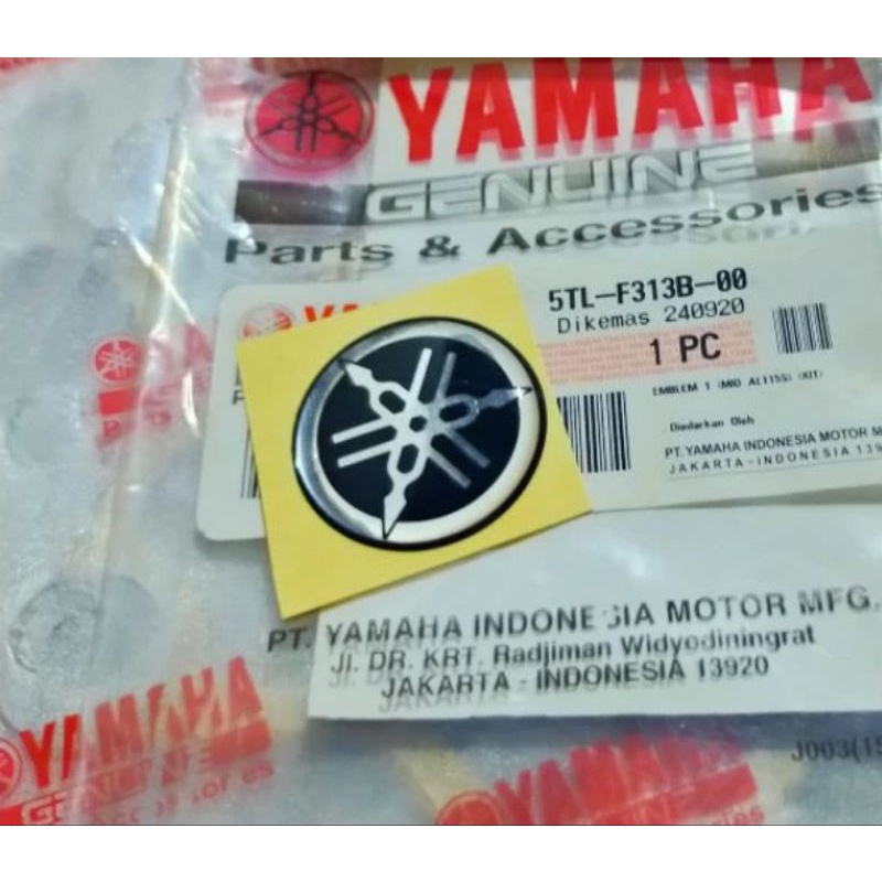 Emblem tameng depan Mio sporty original