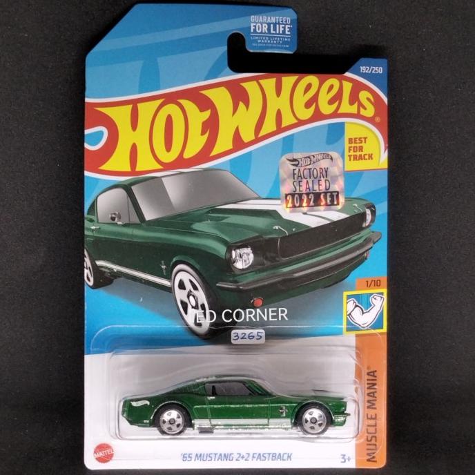 Hot Wheels '65 Mustang 2+2 Fastback #3265 @R06