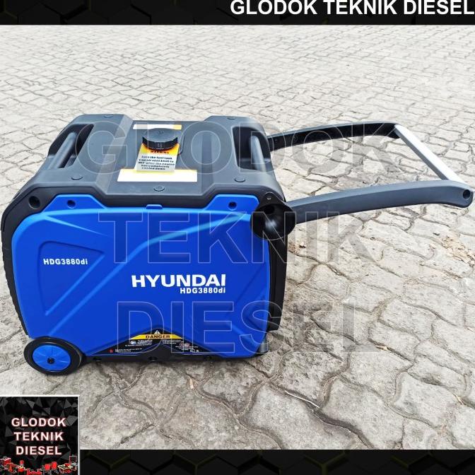 Genset Silent Inverter Hyundai 4 Kva Hdg3880Di / Hyundai Hdg 3880 Di Genset