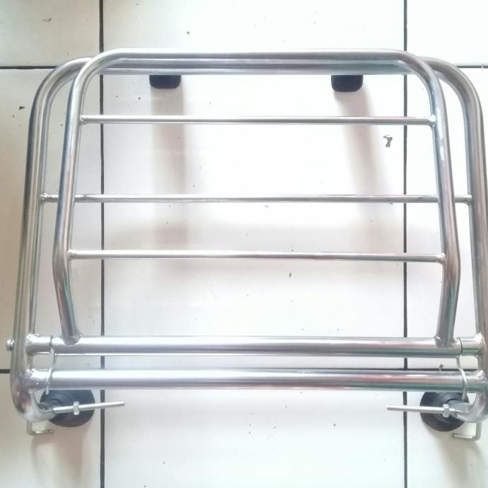;&;&;&;&] Aksesoris Front Rack Ulma Untuk Vespa Taun Tua Corsa.Excel.Vbb.Sprint