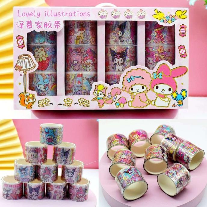 

Stiker Pet Rol Kuromi Melody Cutting Sticker Meteran Murah Grosir Diy Pengiriman Cepat