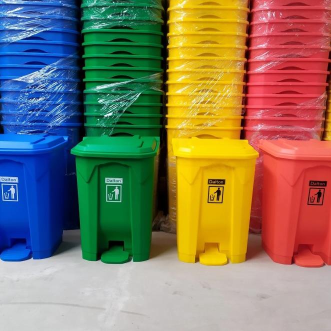 Tempat Sampah Hdpe Injak 50 Liter Dalton