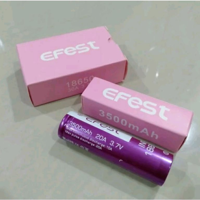 MPYJ0229  baterai efest 3500mah