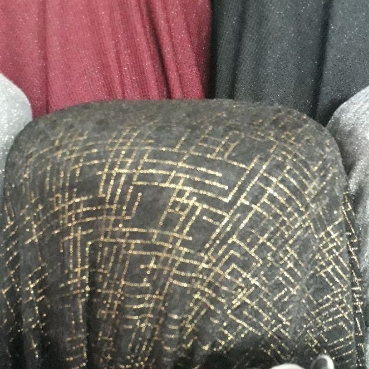 WWRS2820  kain/bahan spandek gliter/spandek korea import