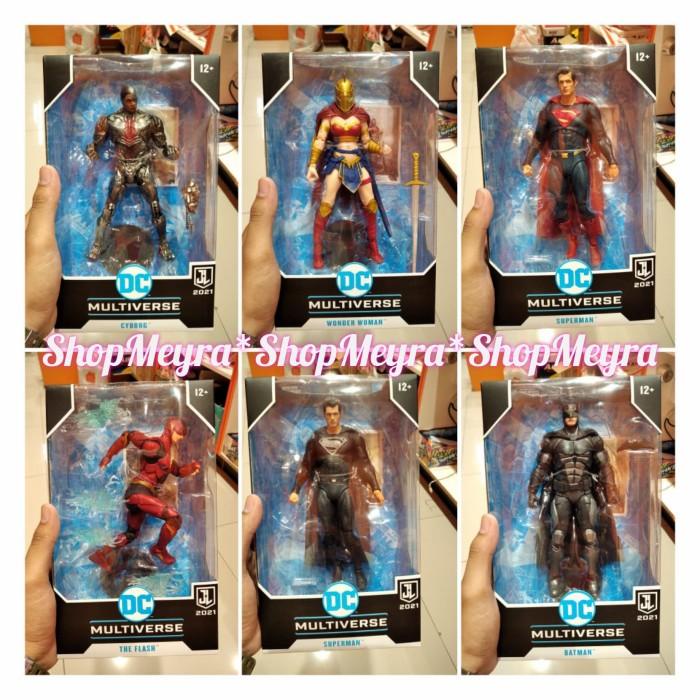 [[[ PROMO ]]] DC Multiverse Figure Batman / Wonder Woman / Superman / Flash / Cyborg