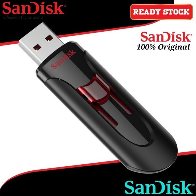 Sandisk Flashdisk 256GB USB 3.0 Original / Flash Disk 256 GB USB 3.0