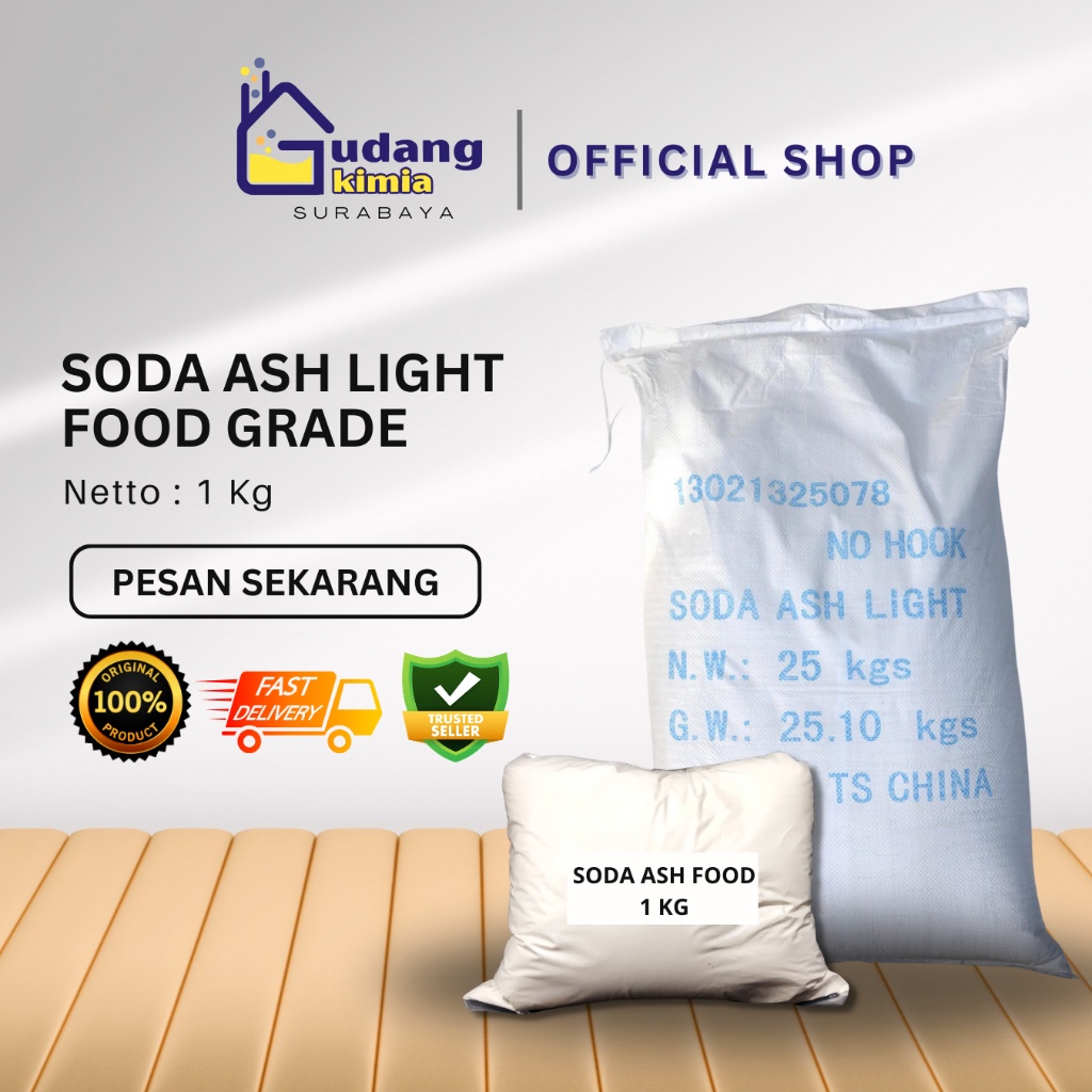 Soda Ash Light Food Grade 1 Kg