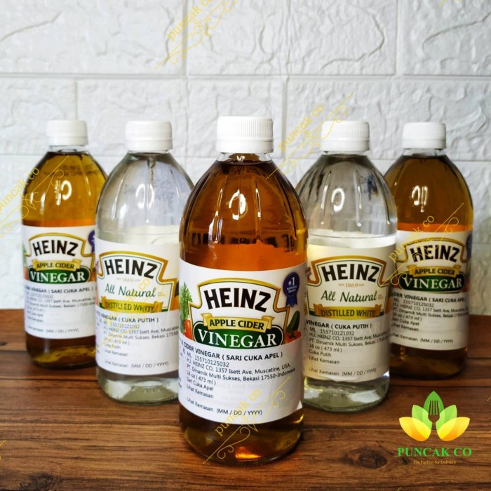 

heinz cider vinegar 16oz / Cuka Apel 473 ML