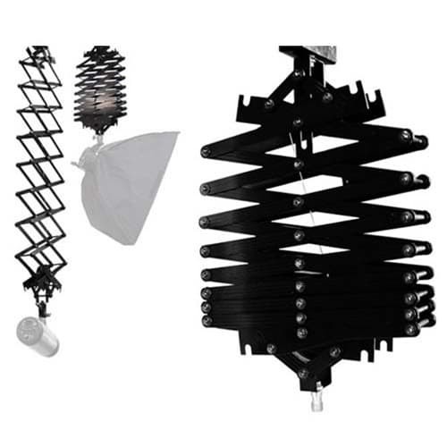 Terlaris Tronic Pantography Ceiling Track Rail Lighting Studio Lampu Pantograp