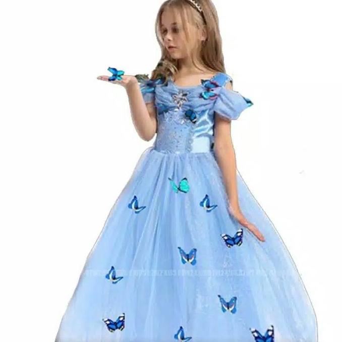 baju princess anak perempuan dress anak perempuan gaun princess anak 1