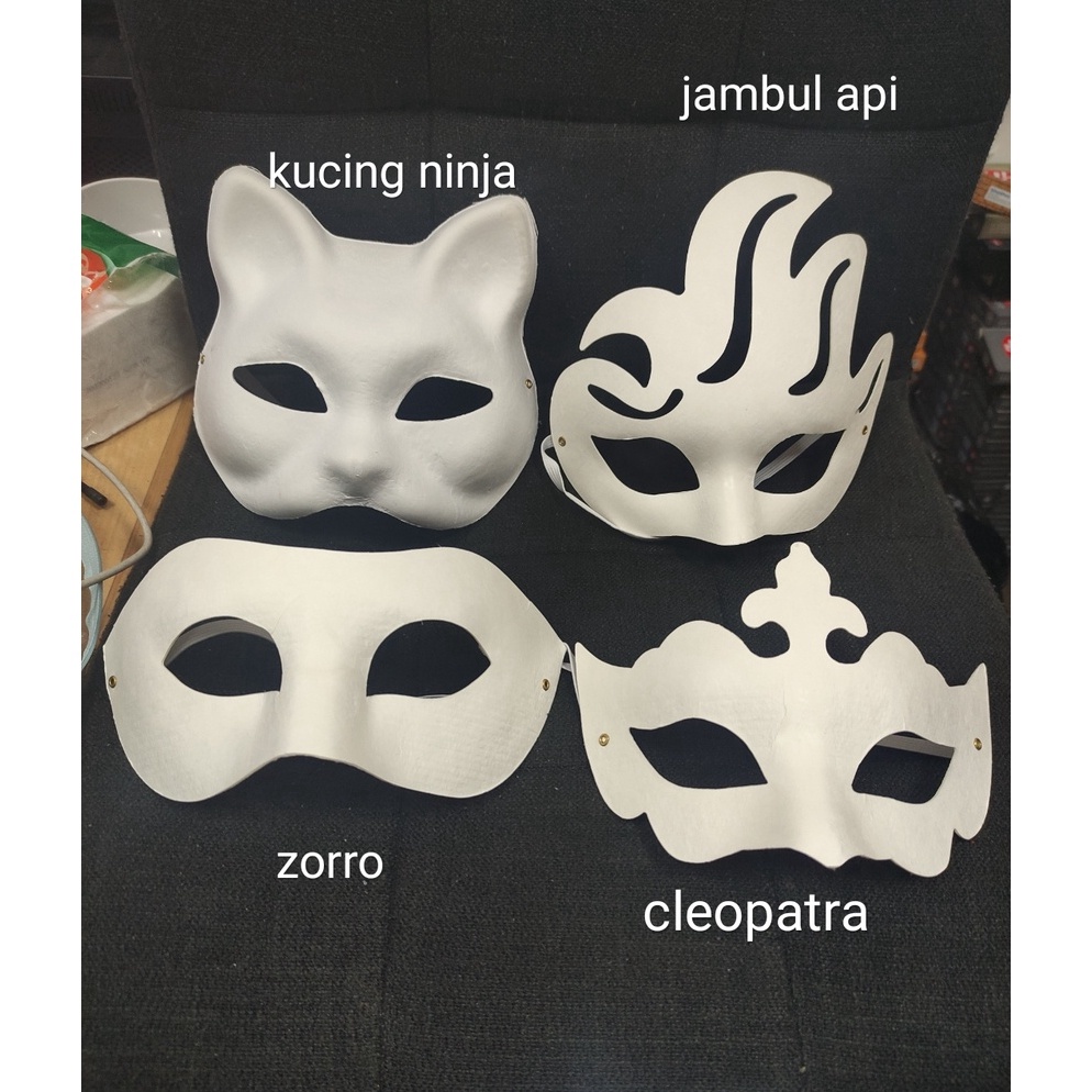 

Deals Topeng zorro / cleopatra / kucing ninja / jambul api