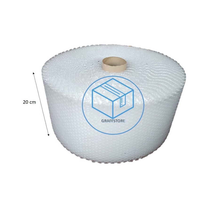 

Miliki sekarang Bubble Wrap 50 m x 20 cm Tebal Pekat lentur Premium bubblewrap